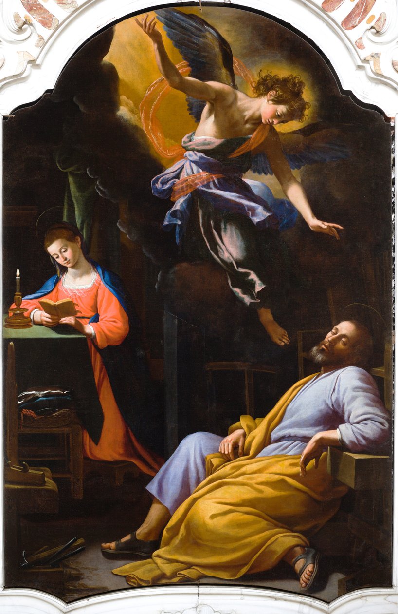 Il sogno di San Giuseppe da Agostino Ciampelli