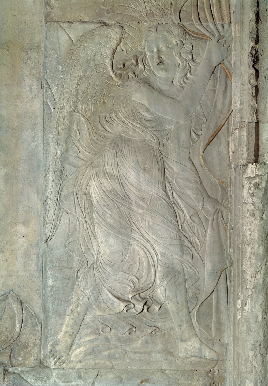 Un Angelo, c.1450-55 da Agostino di Duccio