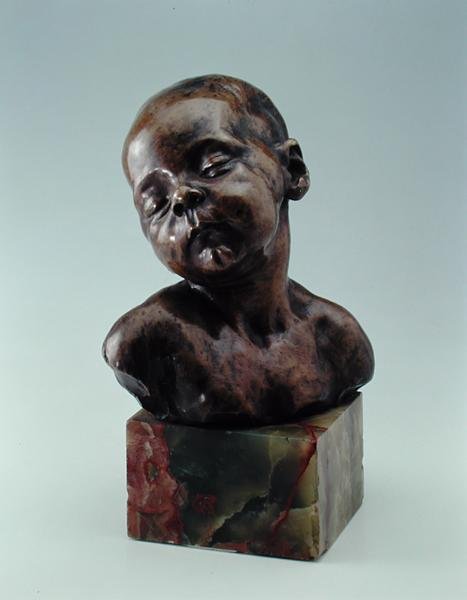 Bambino che dorme, c.1879 da Aime Jules Dalou
