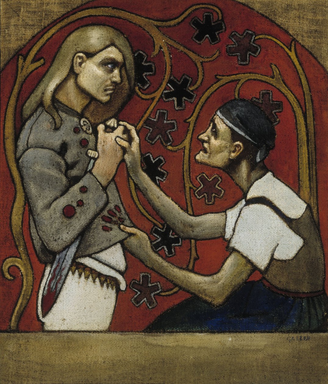 Il fratricidio da Akseli Gallen Kallela