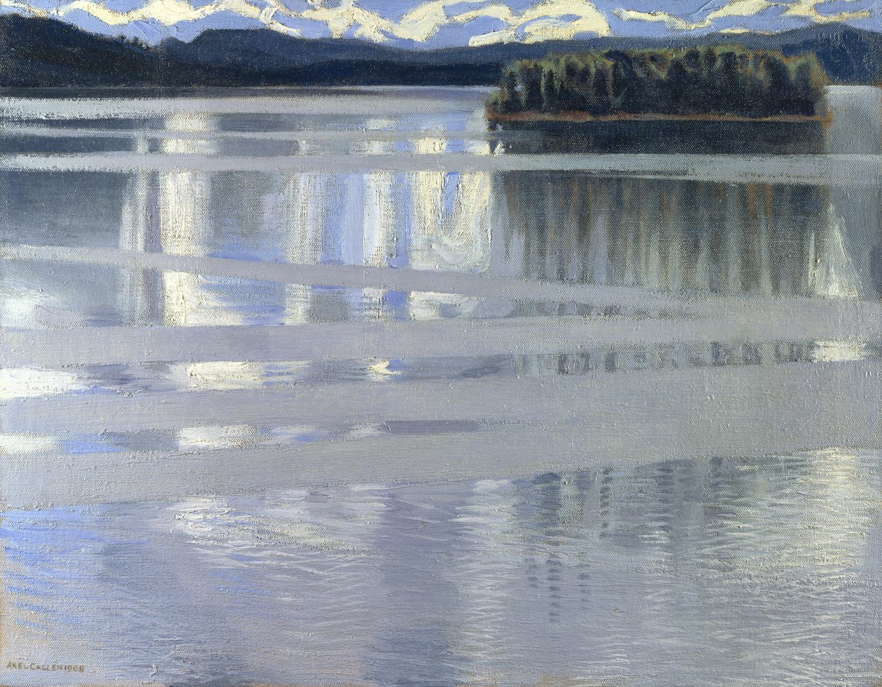 Lago Keitele, 1905 da Akseli Gallen Kallela