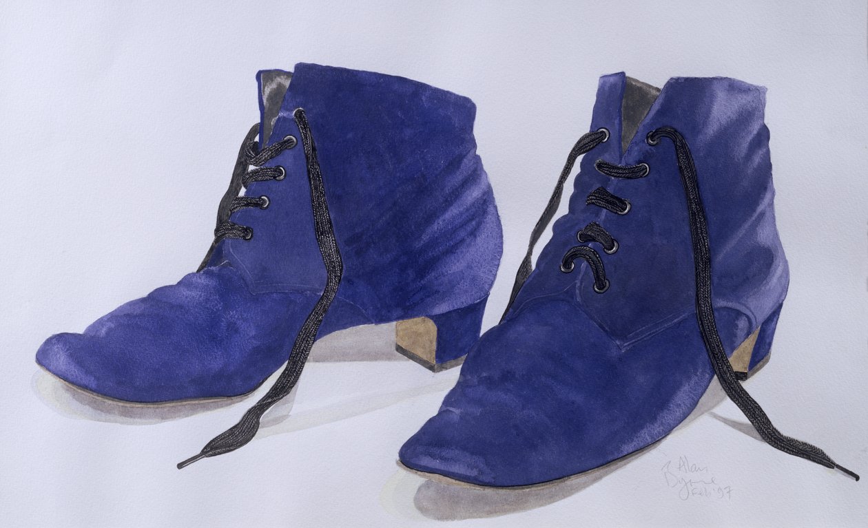 Scarpe blu, 1997 da Alan Byrne