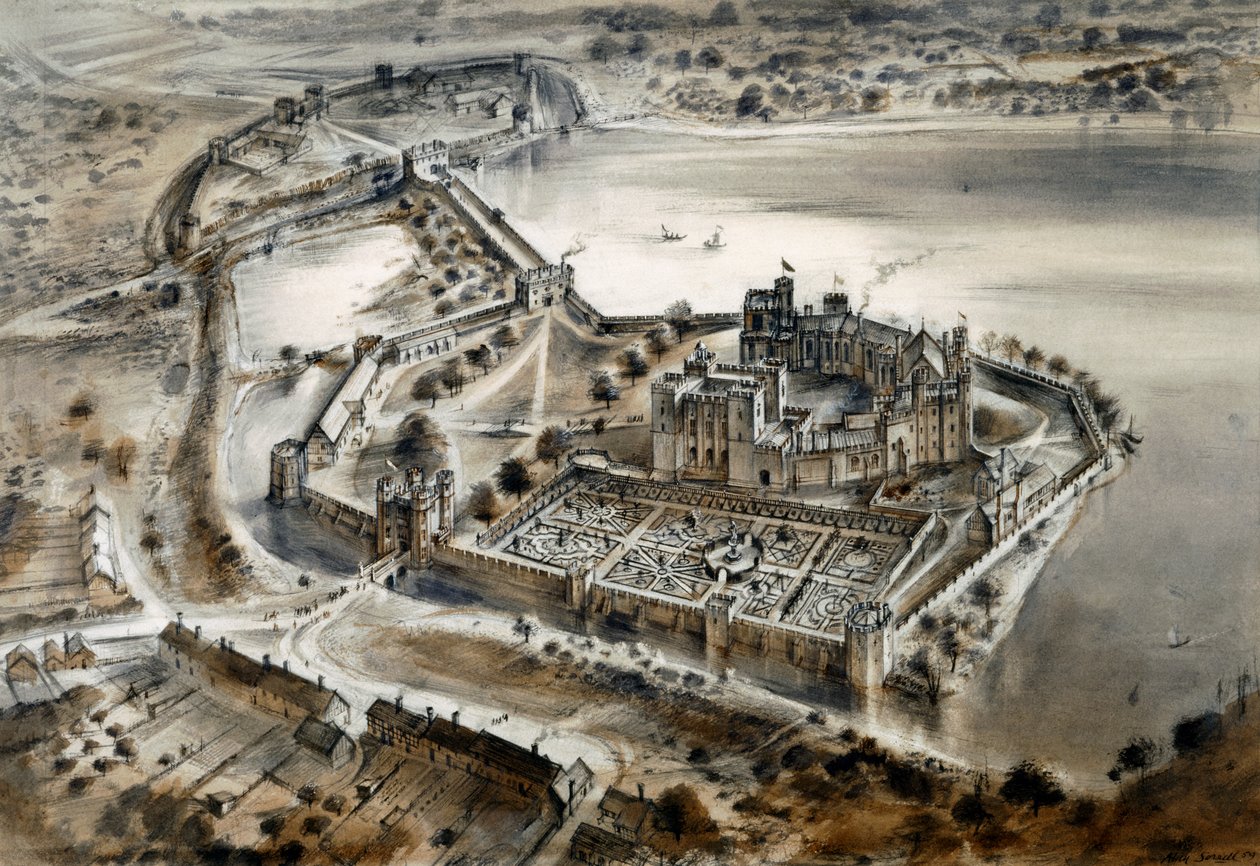 Castello di Kenilworth da Alan Ernest Sorrell