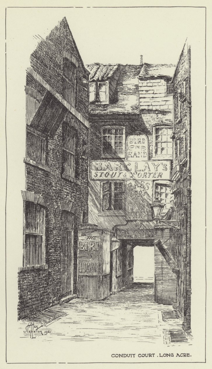 Conduit Court, Long Acre da Alan Stapleton