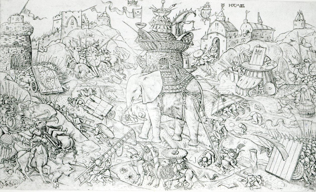 Elefanti in guerra da Alart du Hameel
