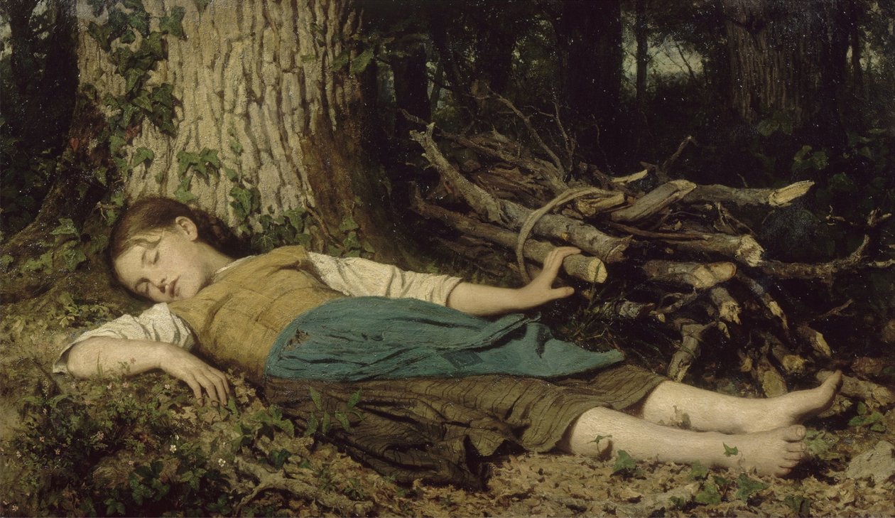 Nel bosco da Albert Anker