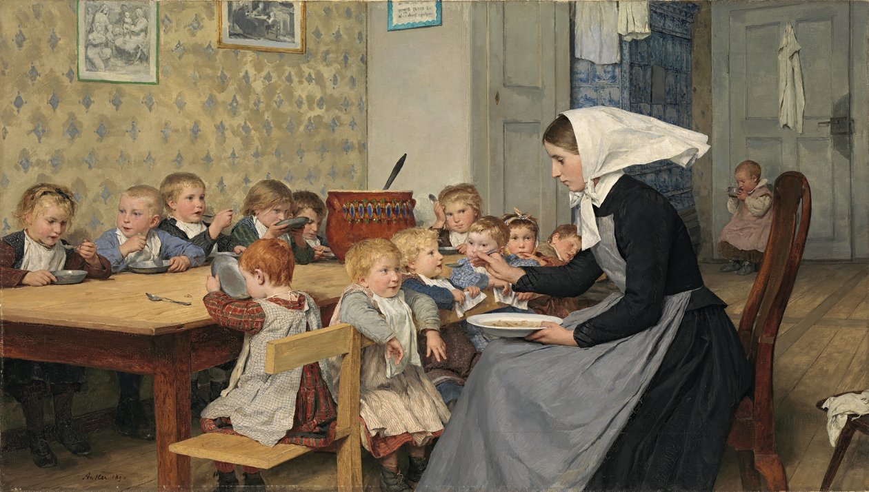 Il presepe I da Albert Anker