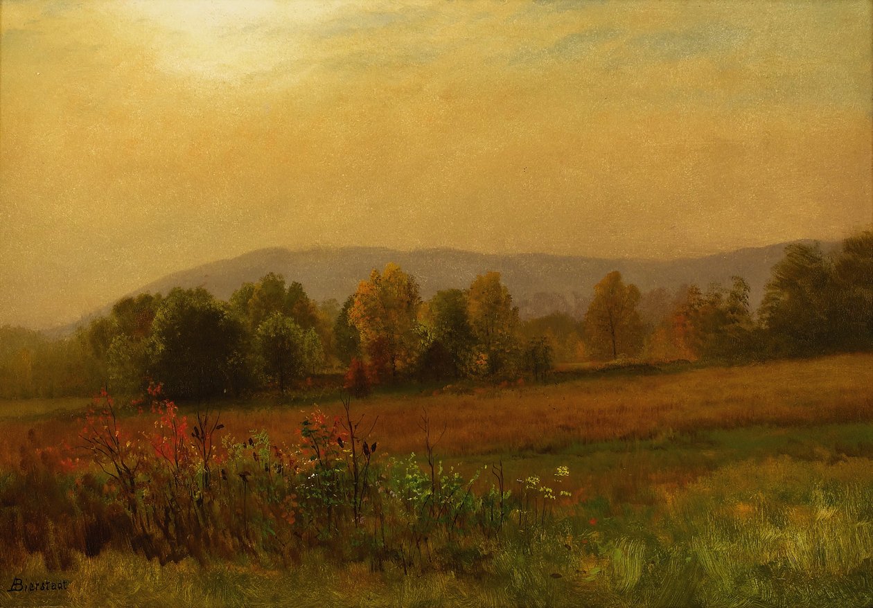 Paesaggio autunnale da Albert Bierstadt