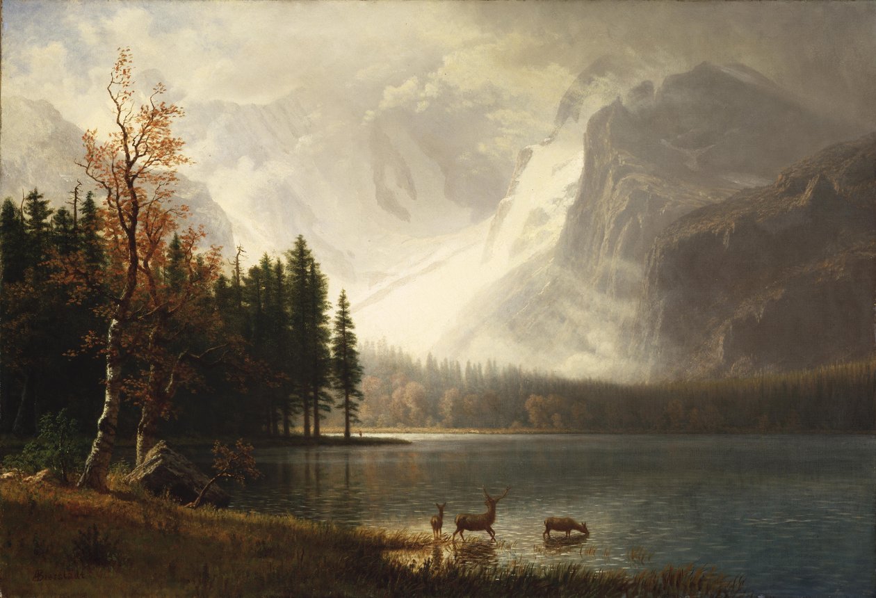 Estes Park, Colorado, Lago Whytes da Albert Bierstadt