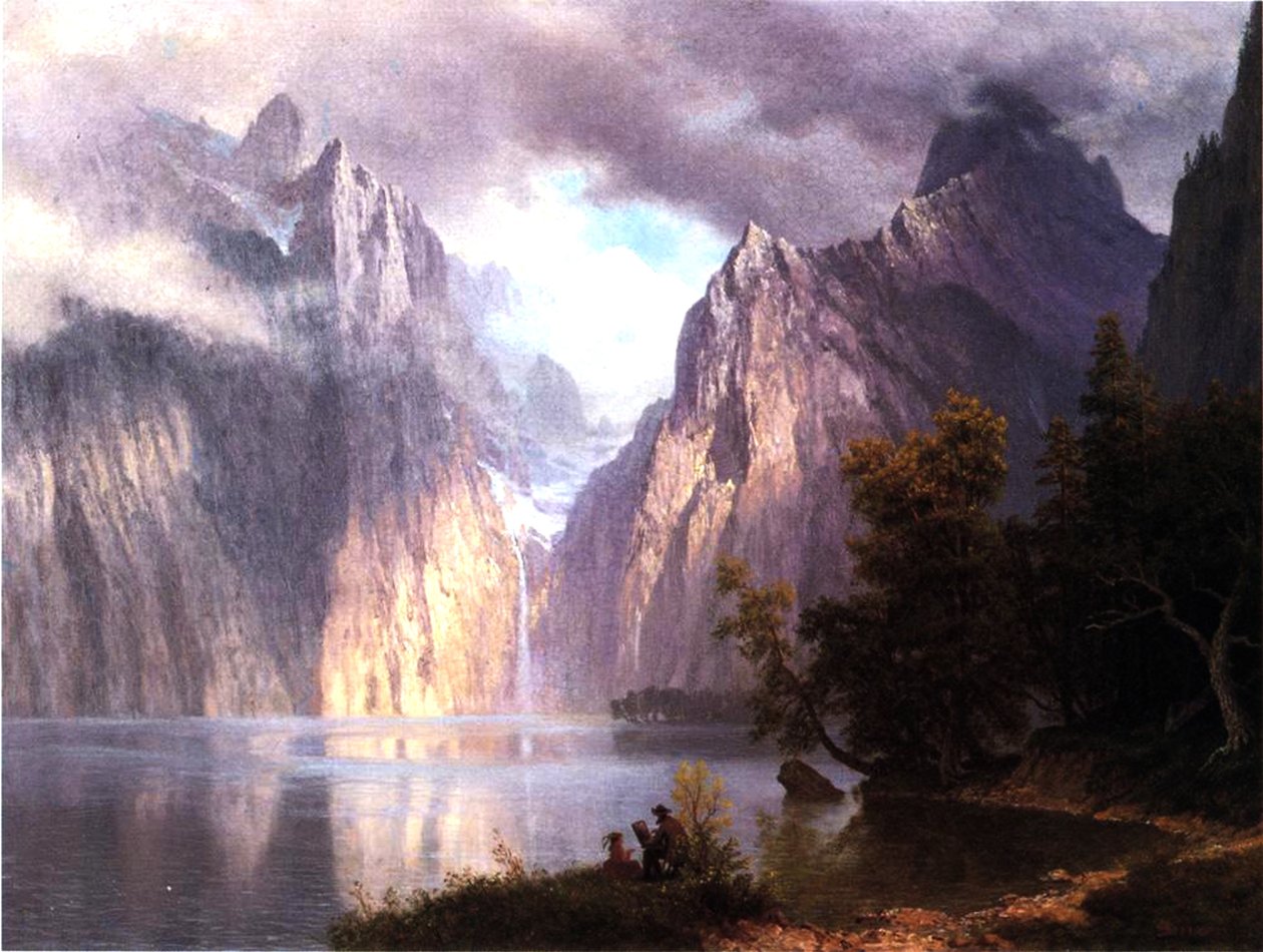 Nella Sierra Nevada, c.1861 da Albert Bierstadt