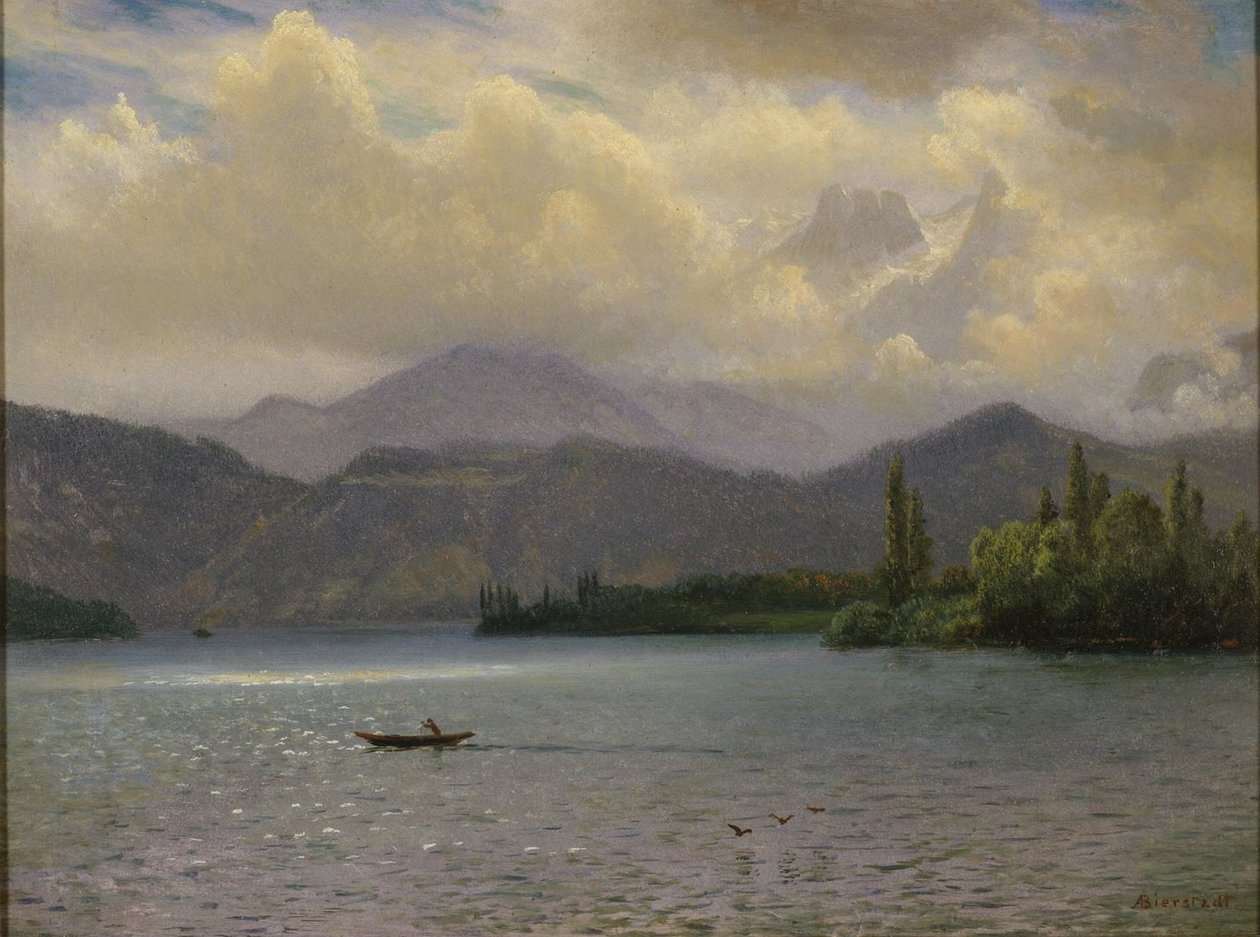 Lago Tahoe da Albert Bierstadt