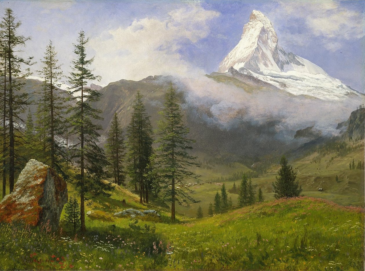 Cervino da Albert Bierstadt