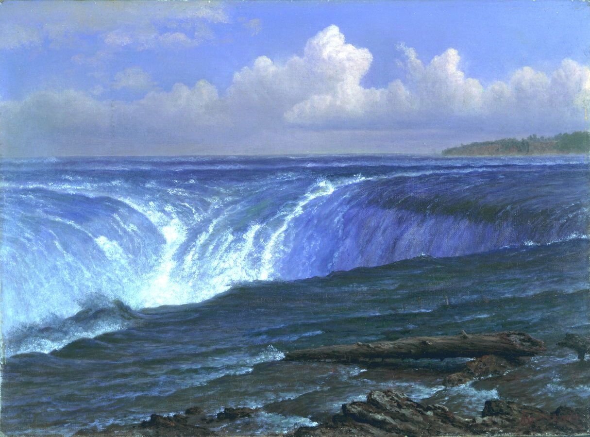 Cascate del Niagara da Albert Bierstadt