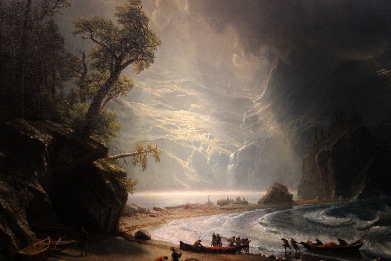 Puget Sound da Albert Bierstadt