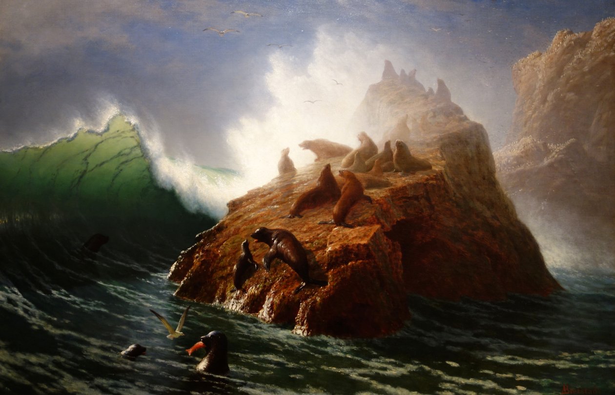 Roccia del Sigillo da Albert Bierstadt