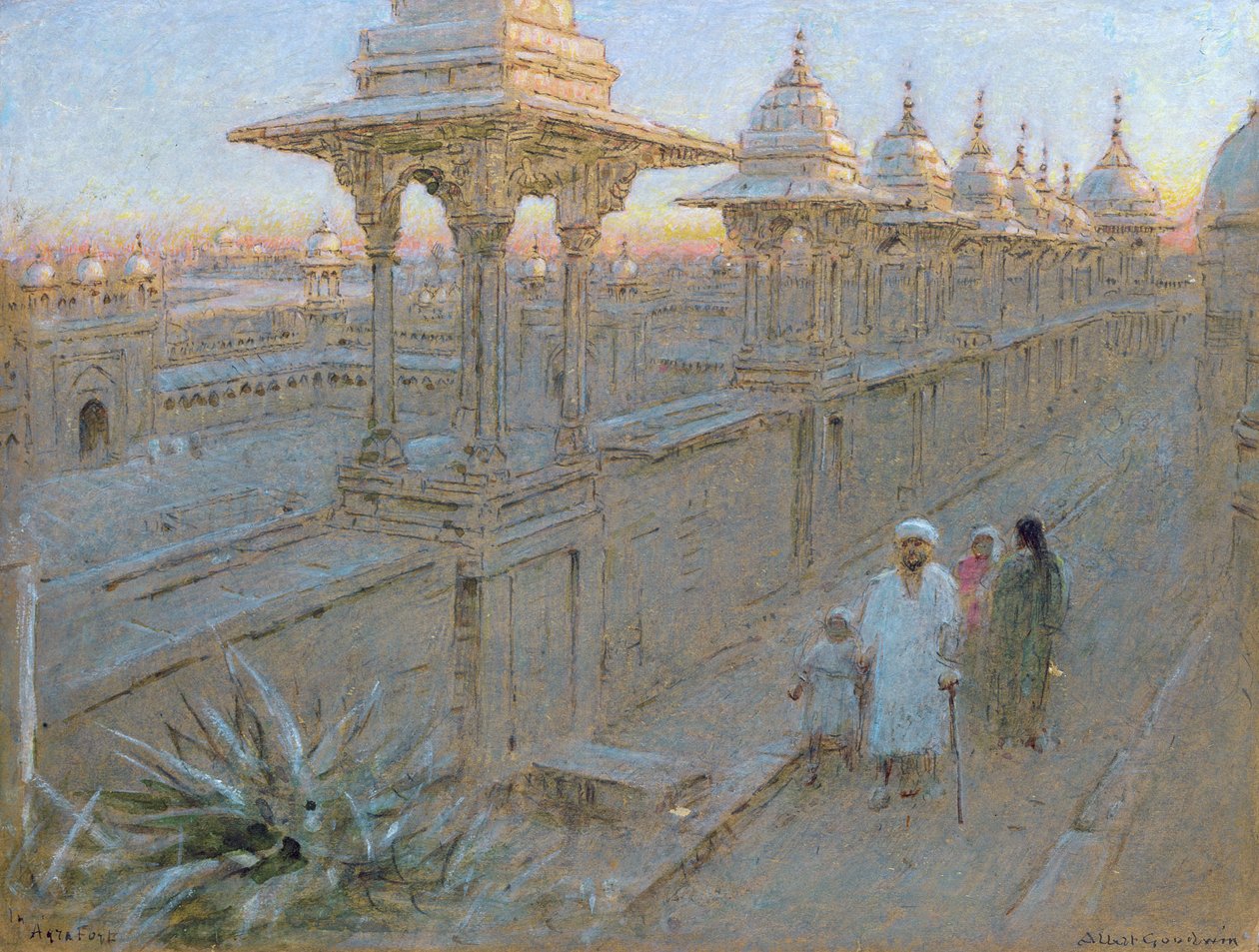 Nel Forte di Agra da Albert Goodwin