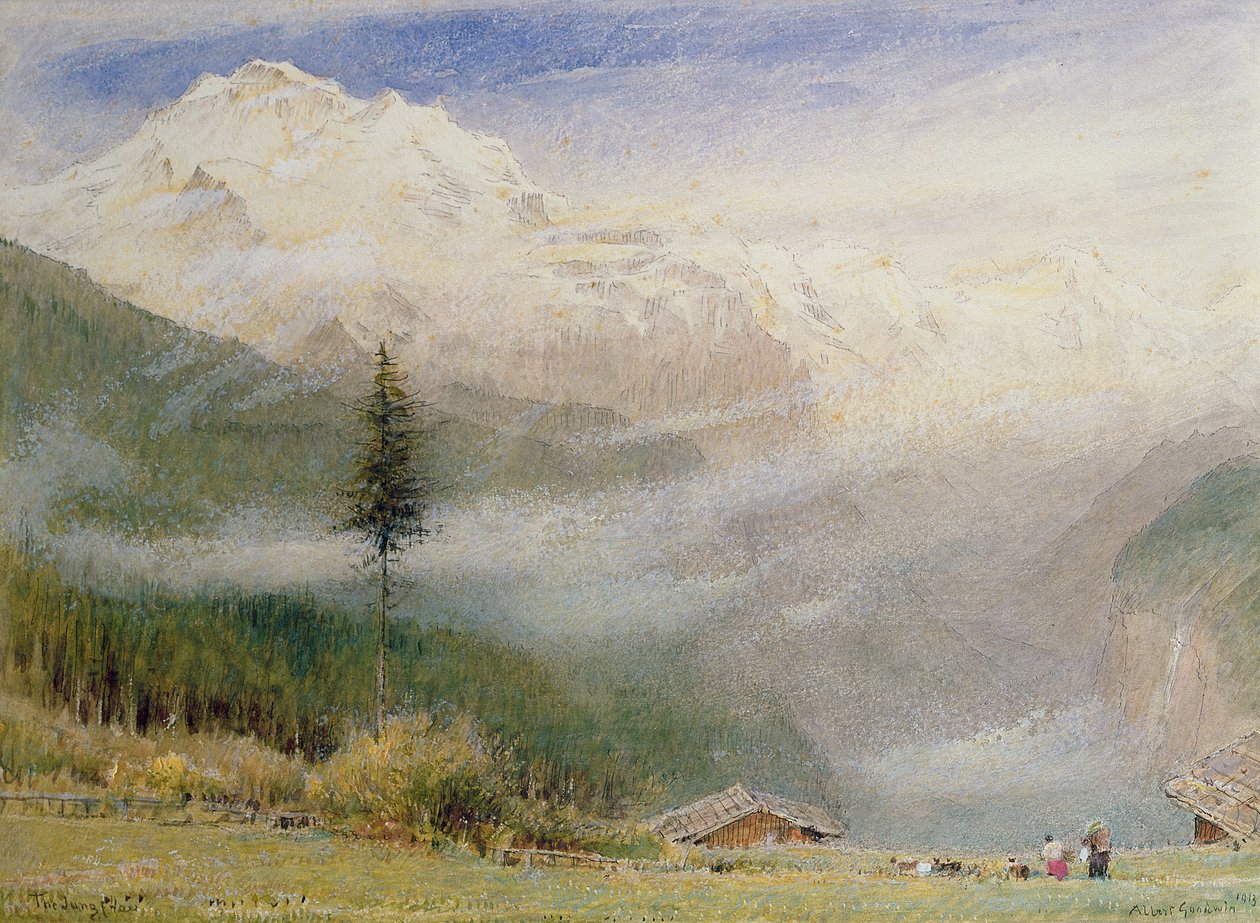 Jungfrau, 1913 da Albert Goodwin