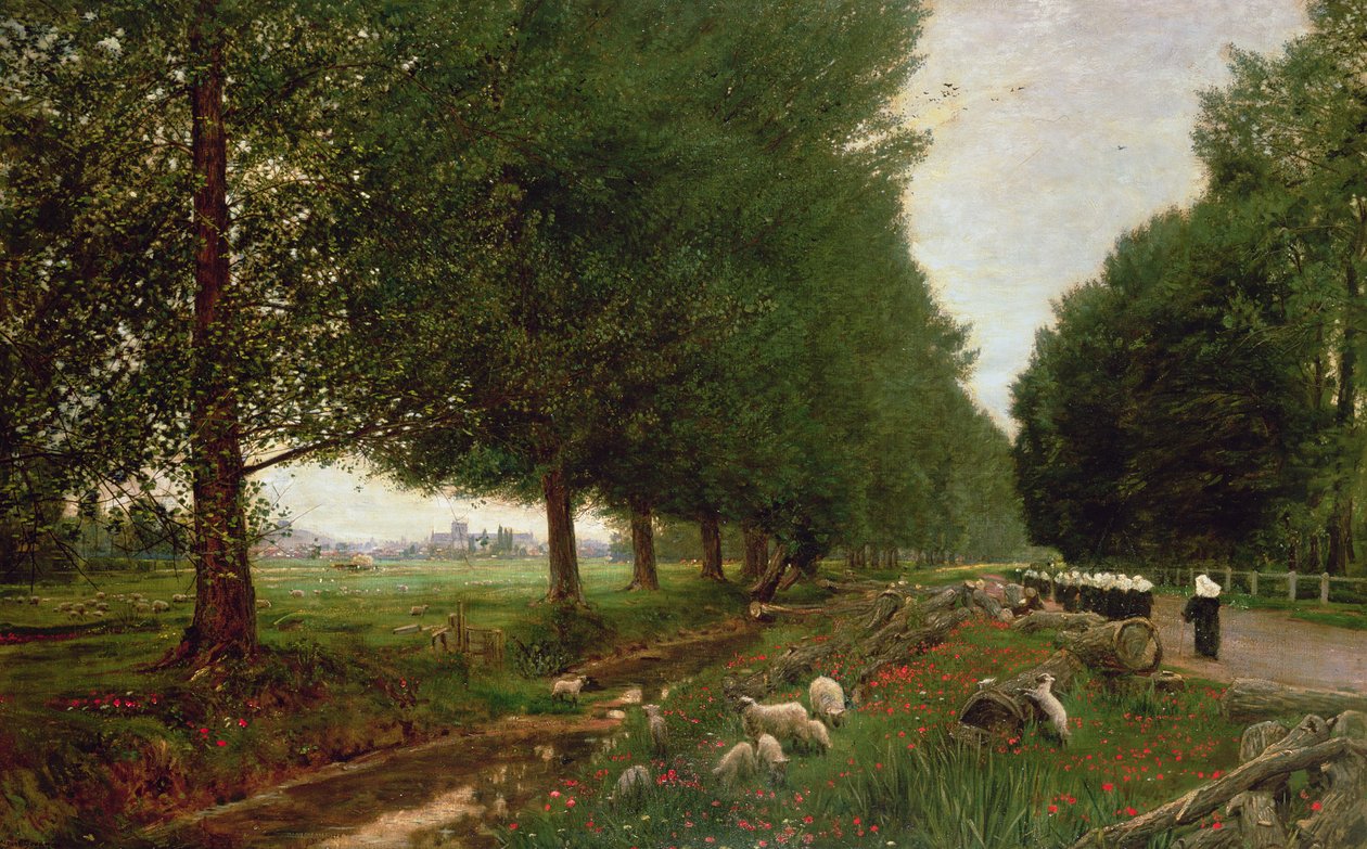 Sulla strada per Winchester da Albert Goodwin