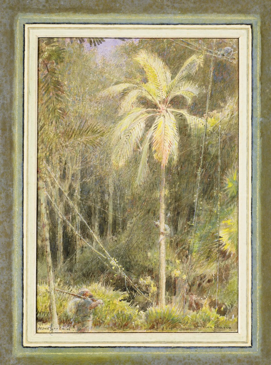 Robinson Crusoe da Albert Goodwin