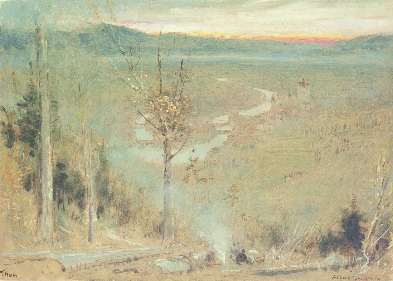 Thun, Svizzera da Albert Goodwin
