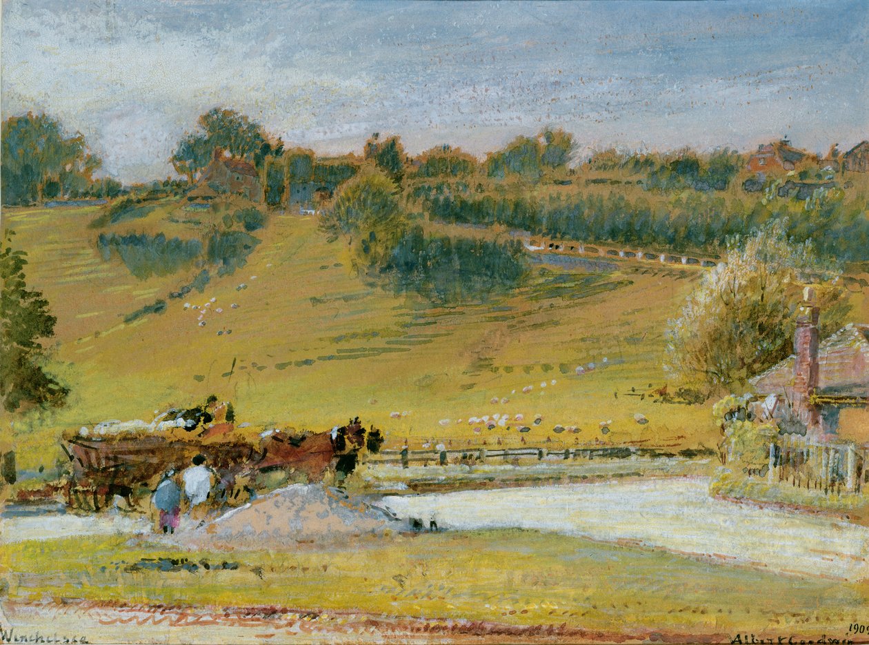 Winchelsea, 1909 da Albert Goodwin