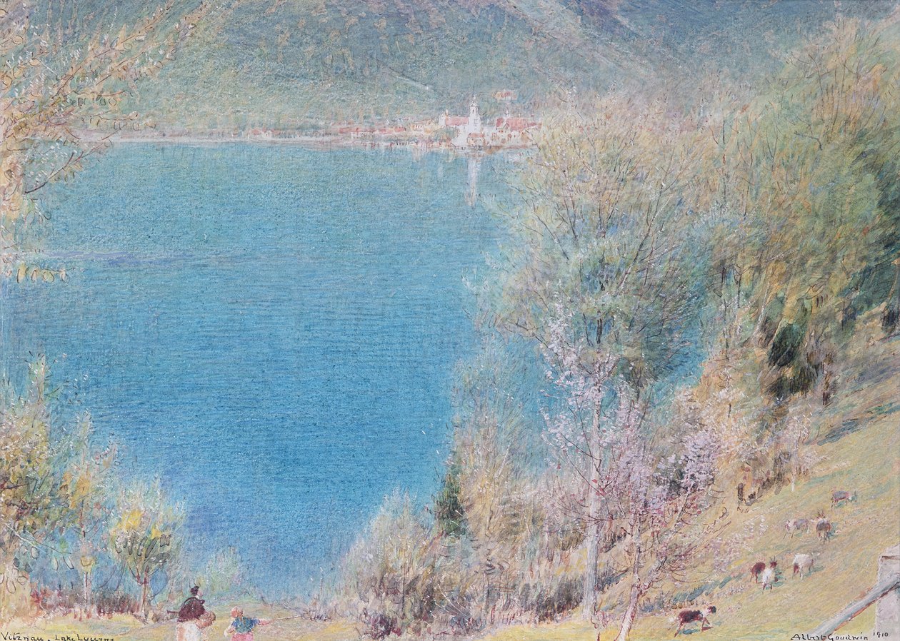 Witznan, Lago di Lucerna da Albert Goodwin