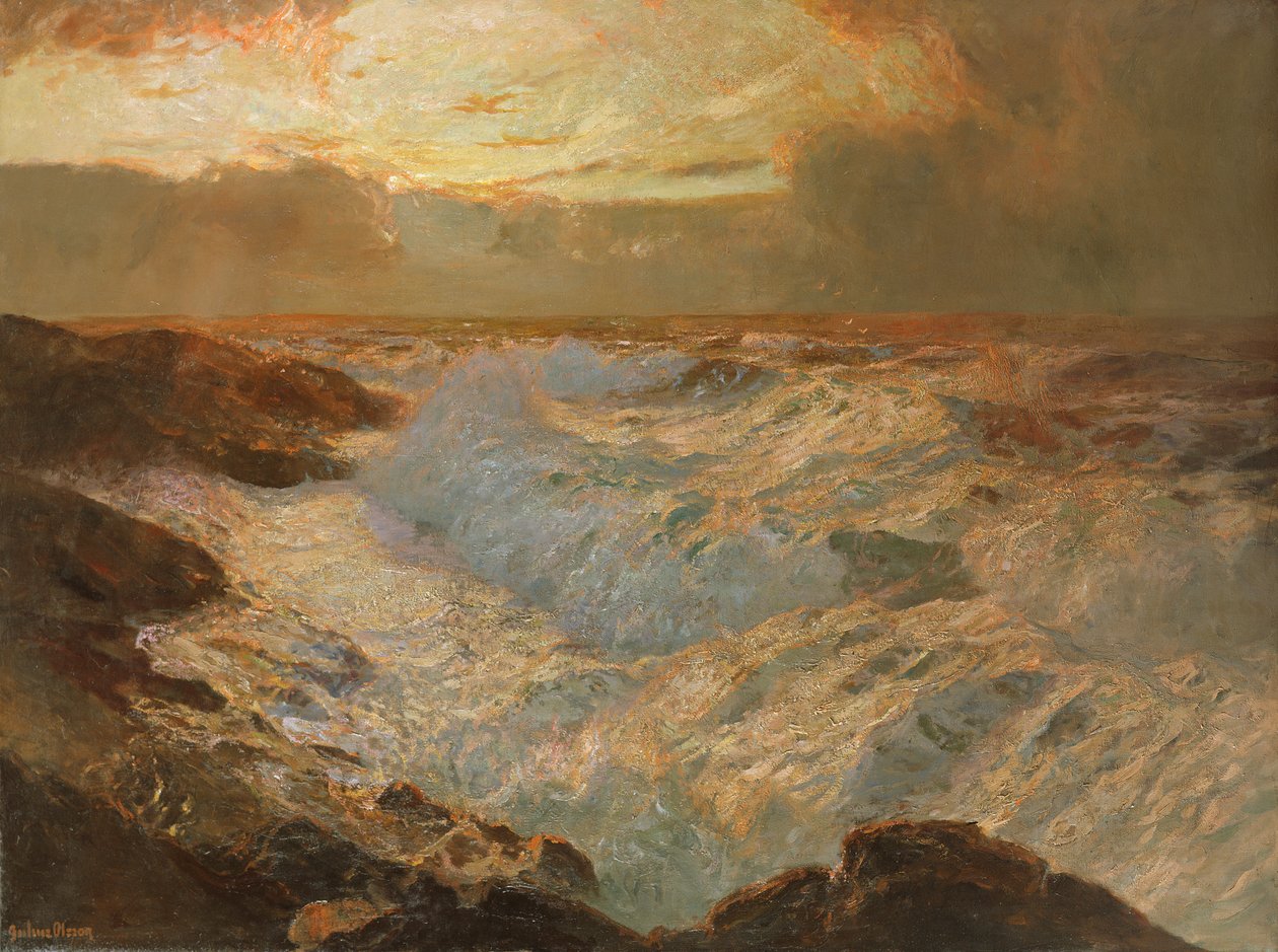 Marina, c.1920 da Albert Julius Olsson