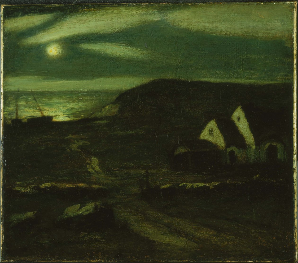 Capanna del pescatore da Albert Pinkham Ryder
