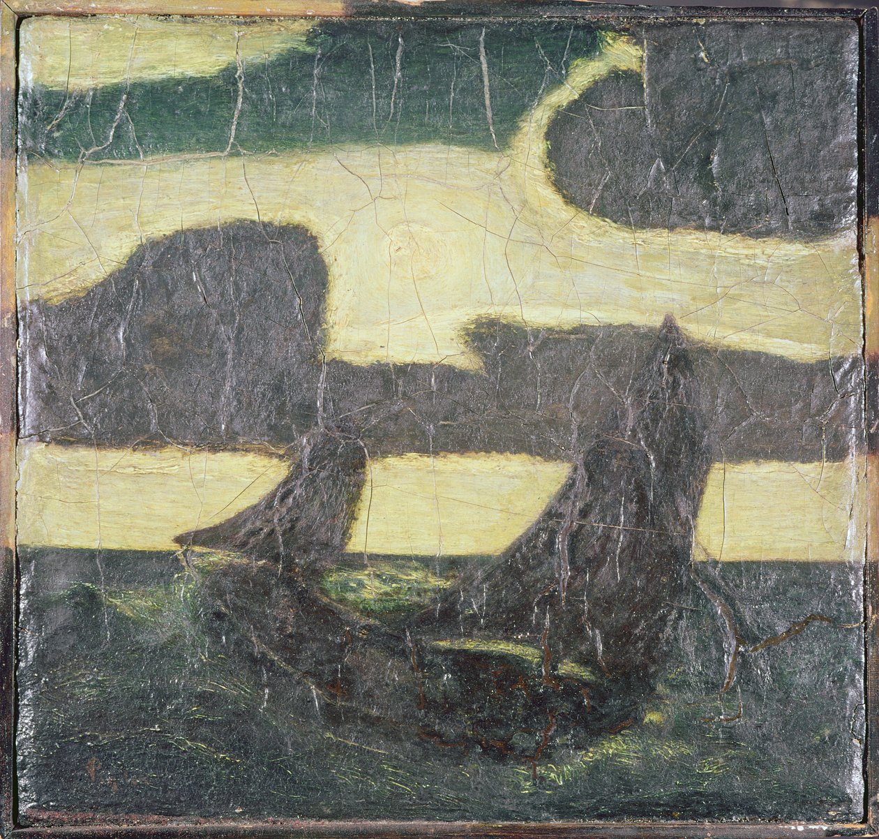Barche a vela da Albert Pinkham Ryder