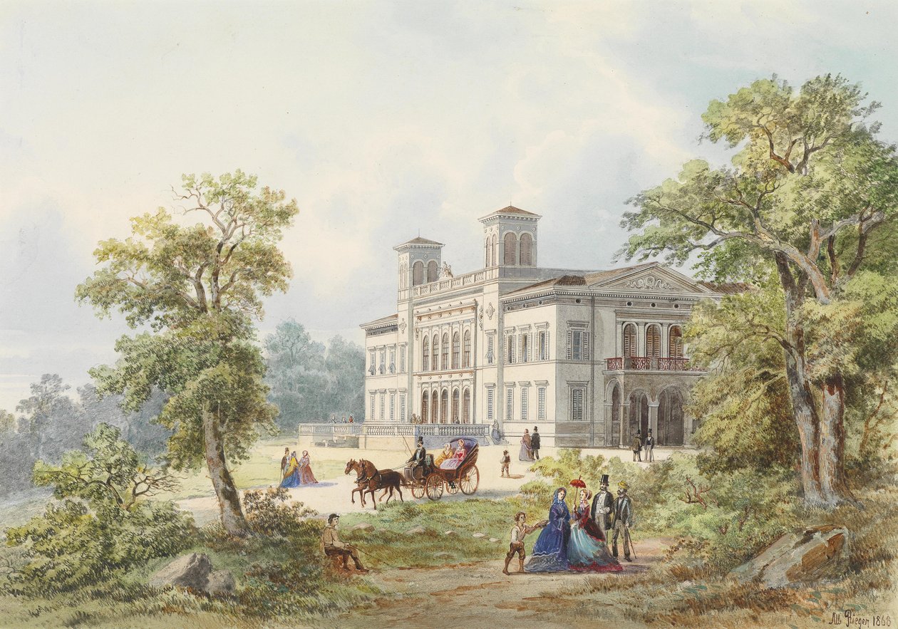Das Ferdinandeum a Trieste da Albert Rieger