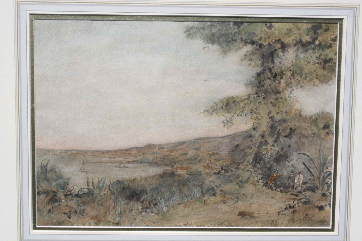 Vista del porto di Spagna da Albert Sydney