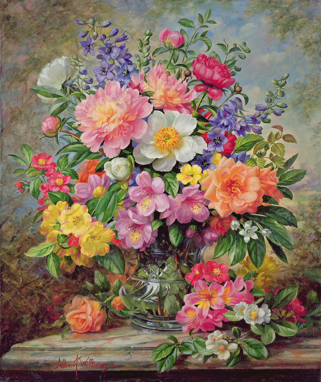 Fiori di giugno in splendore da Albert Williams
