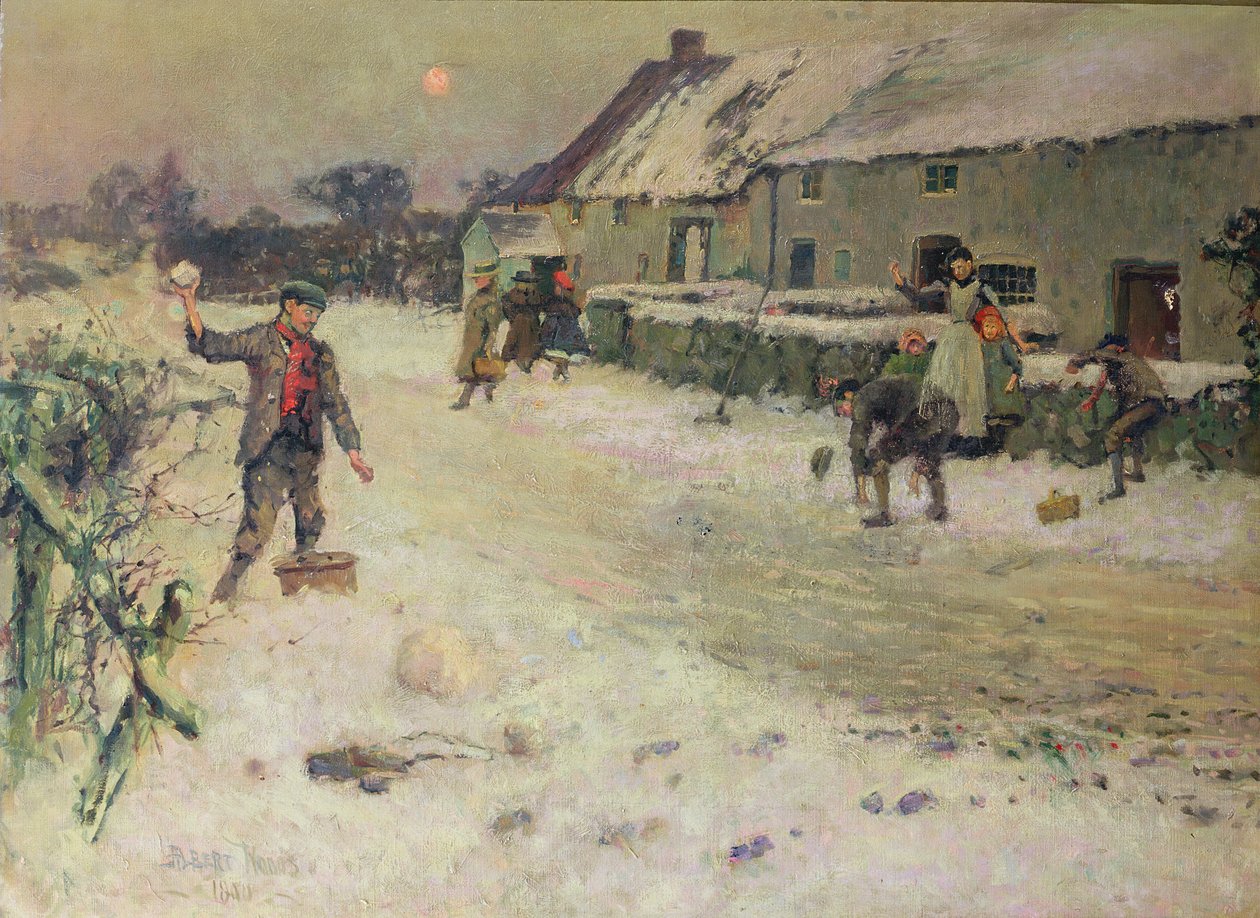 Lancio di Palle di Neve da Albert Woods
