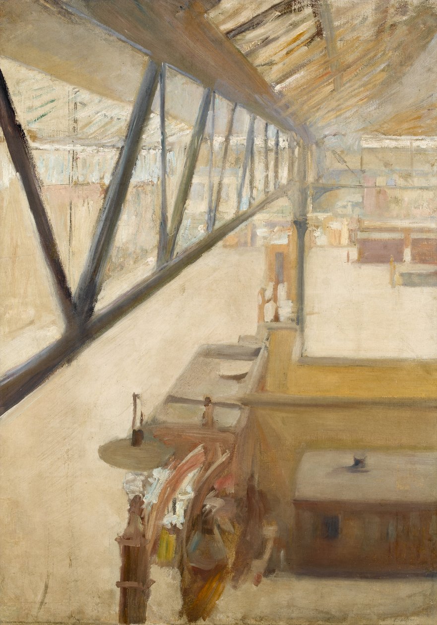 Stazione di Charing Cross, c.1885 da Albert de Belleroche