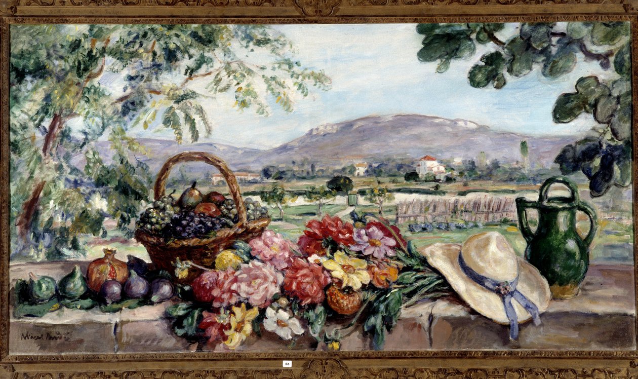 Composizione con fiori e frutta da Albert Andre