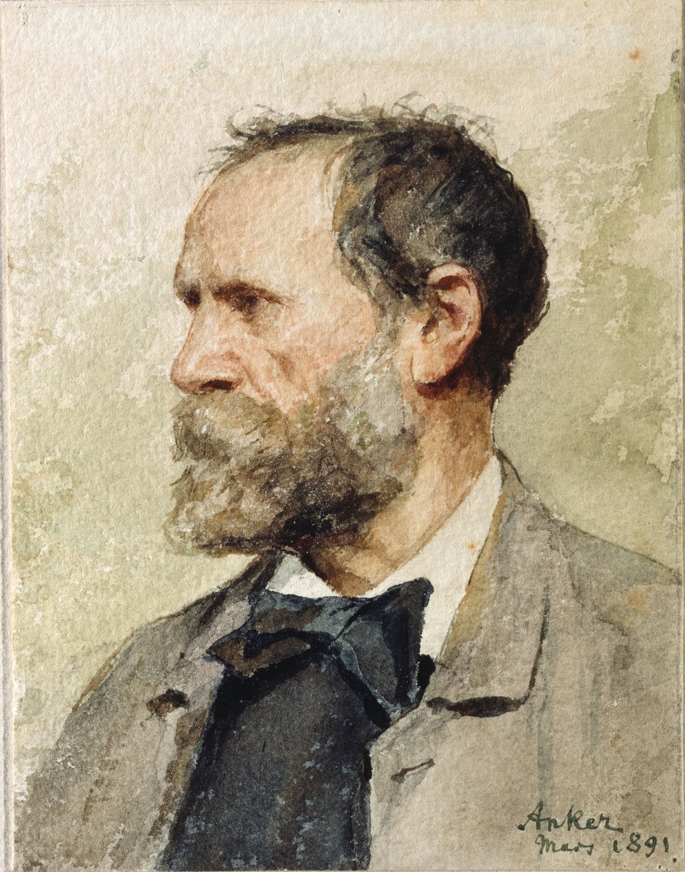 Autoritratto da Albert Anker