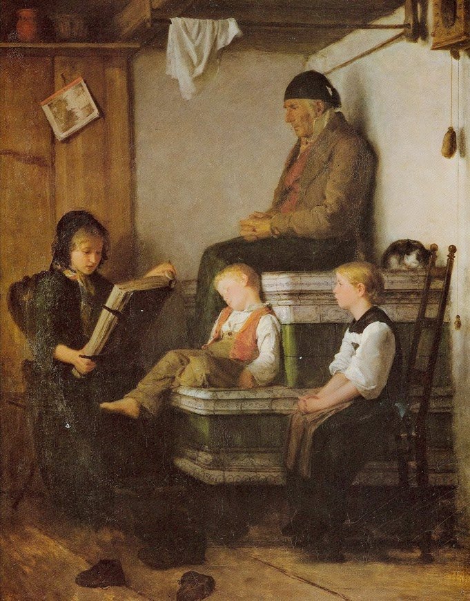 Domenica pomeriggio da Albert Anker