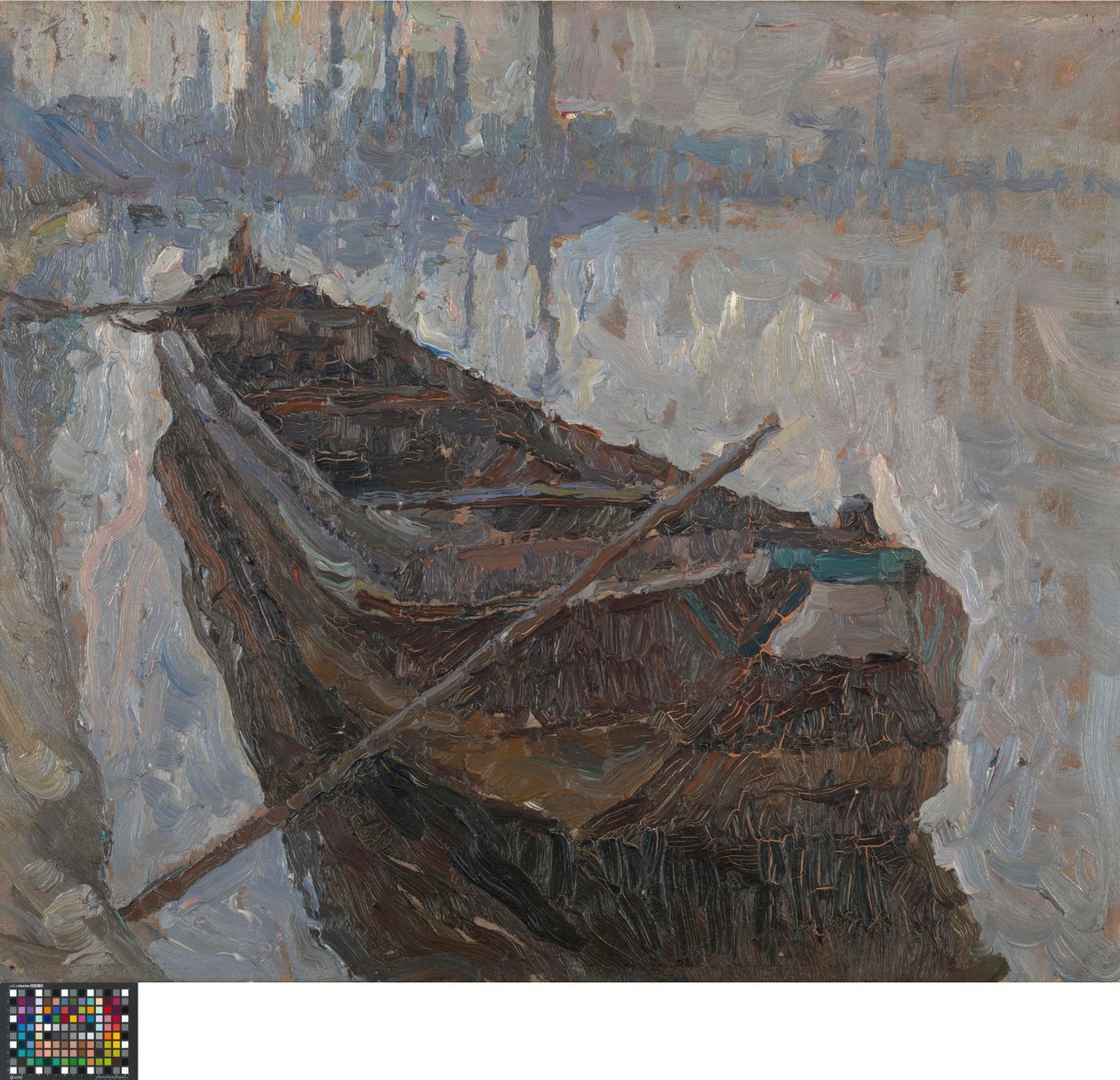 Battello sulla Mosa da Albert Baertsoen