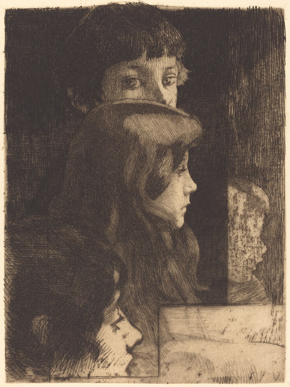 Una famiglia da Albert Besnard