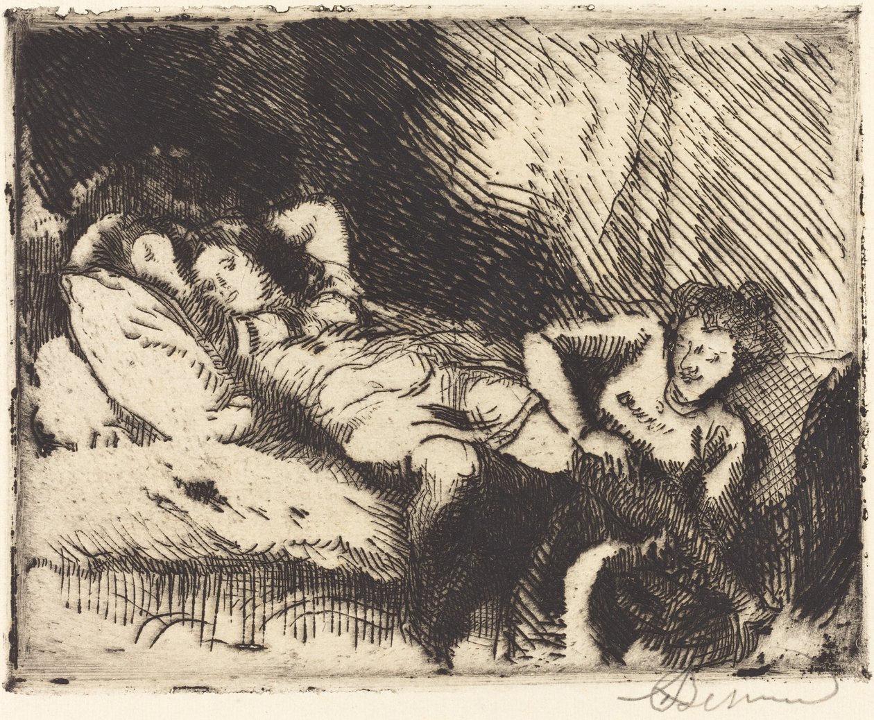 Andare a letto da Albert Besnard