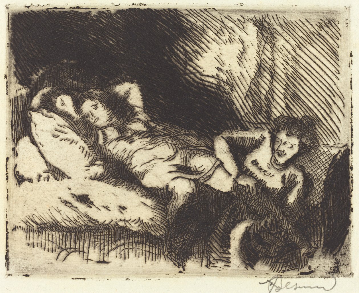 Andare a letto da Albert Besnard