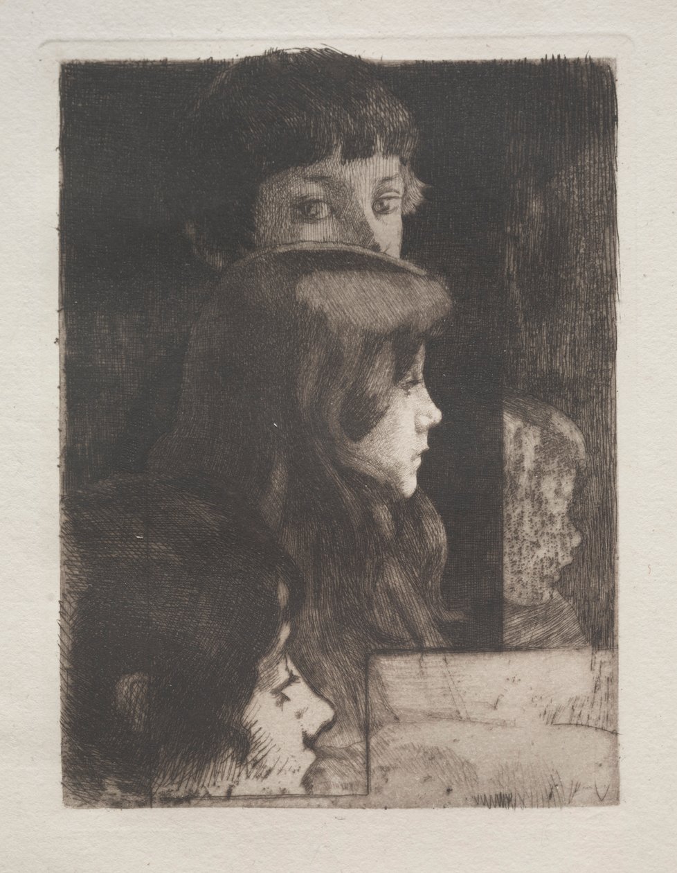 Studio di teste, 1899 da Paul Albert Besnard
