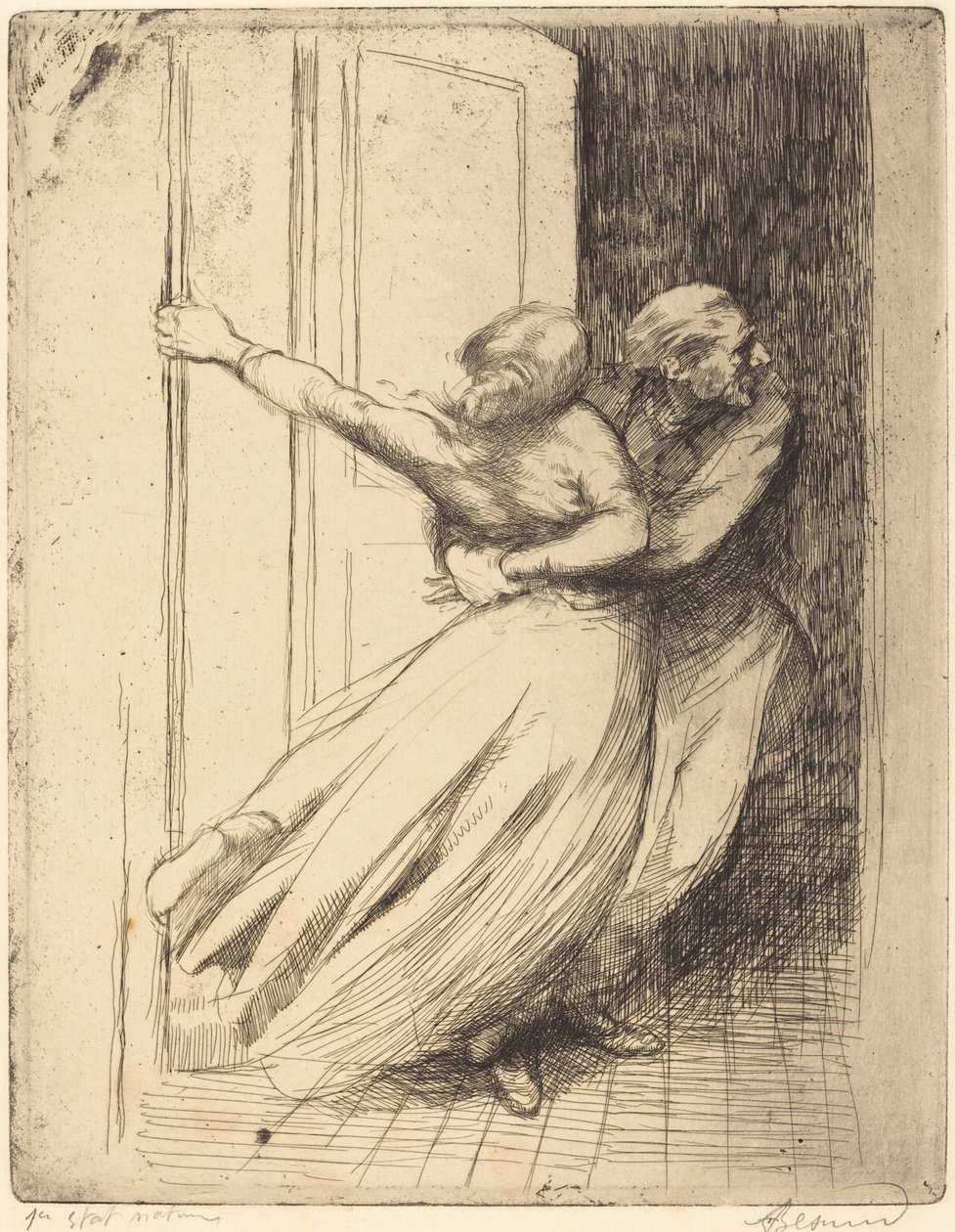 Lo stupro (Le Viol) da Albert Besnard