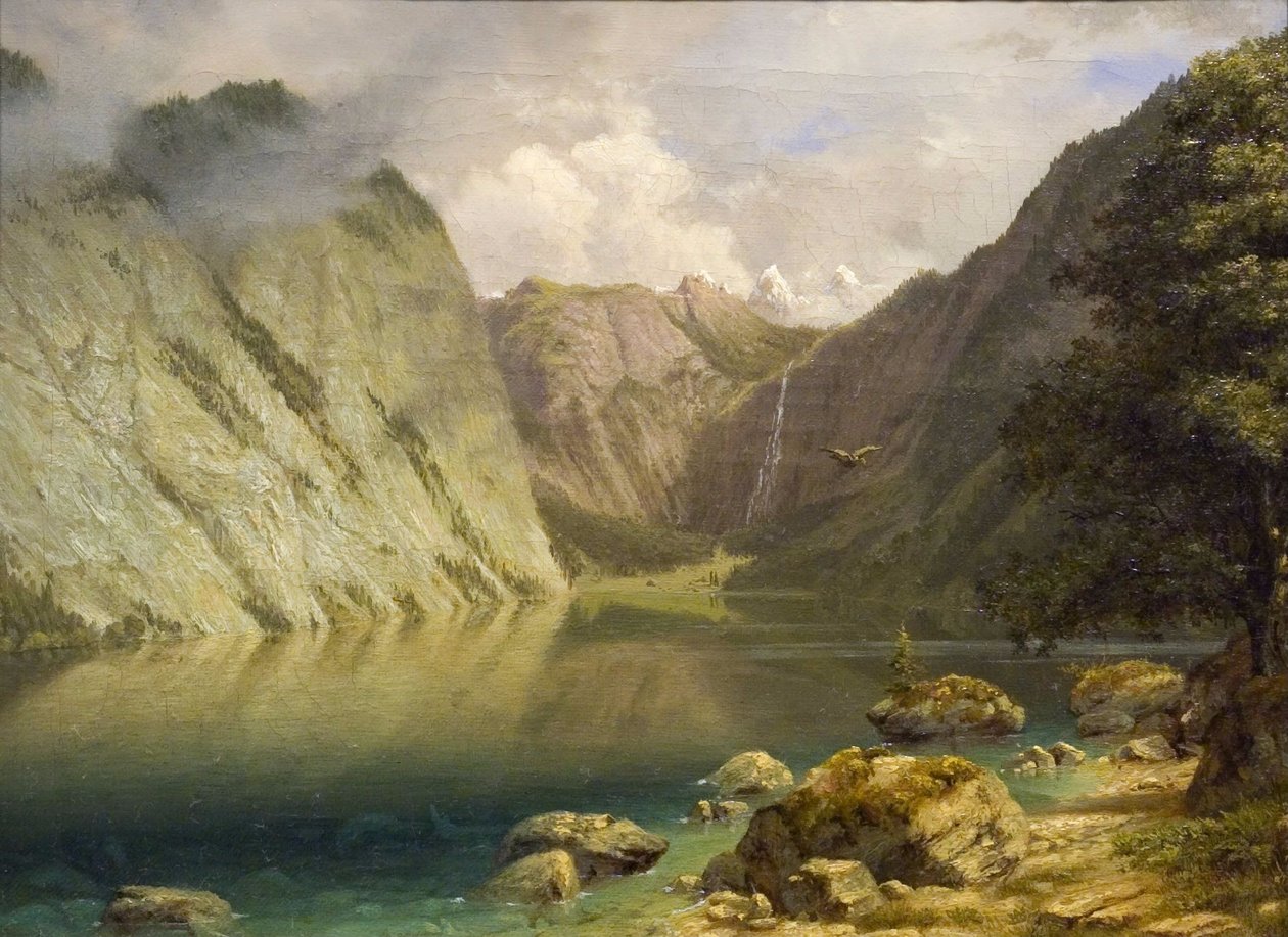Un paesaggio occidentale da Albert Bierstadt