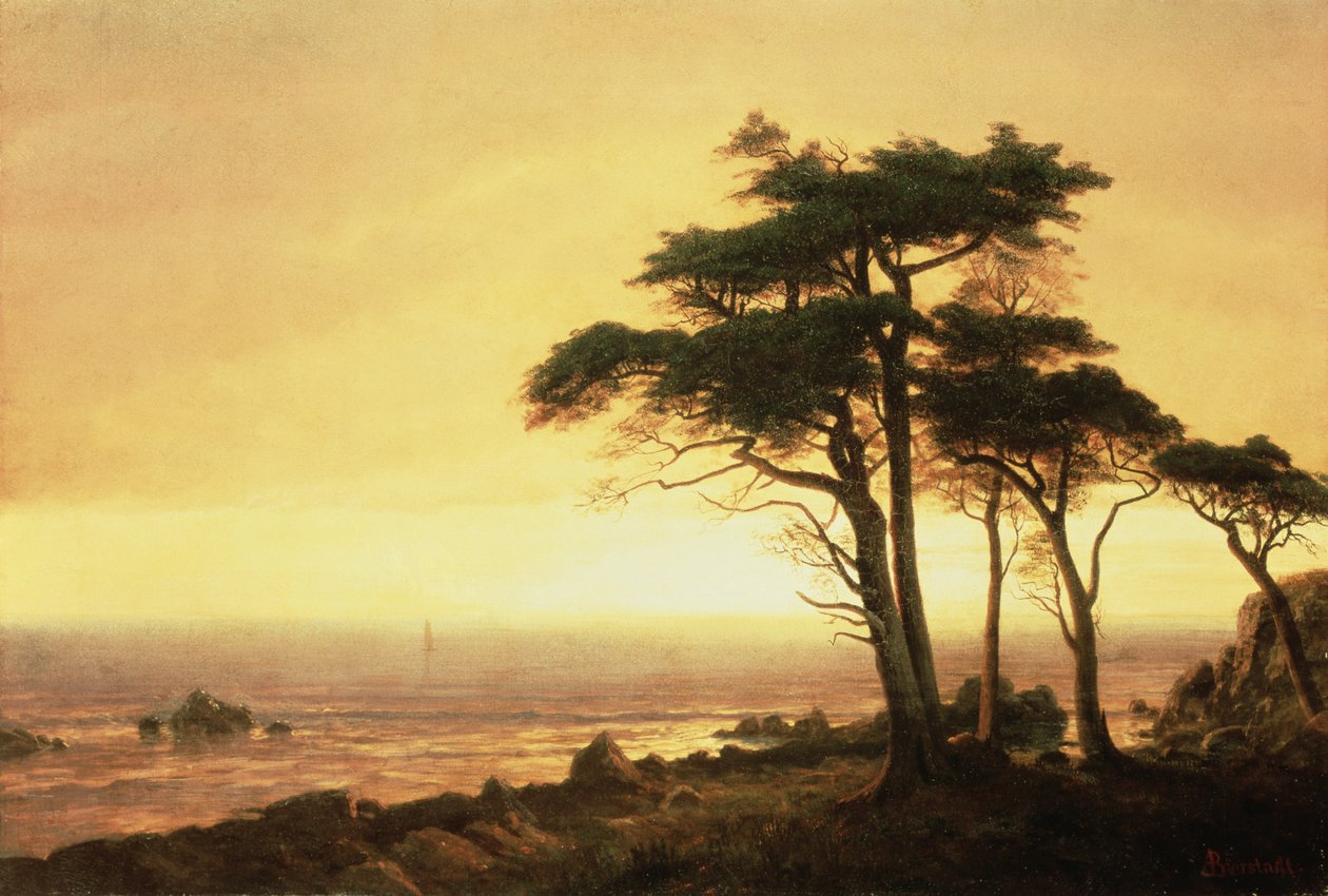 Costa della California da Albert Bierstadt