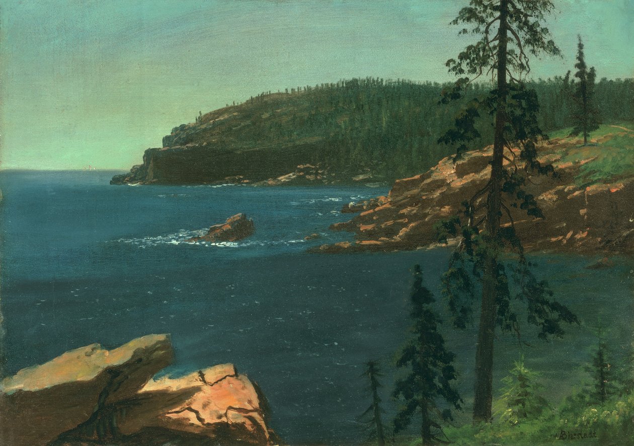 Costa della California da Albert Bierstadt