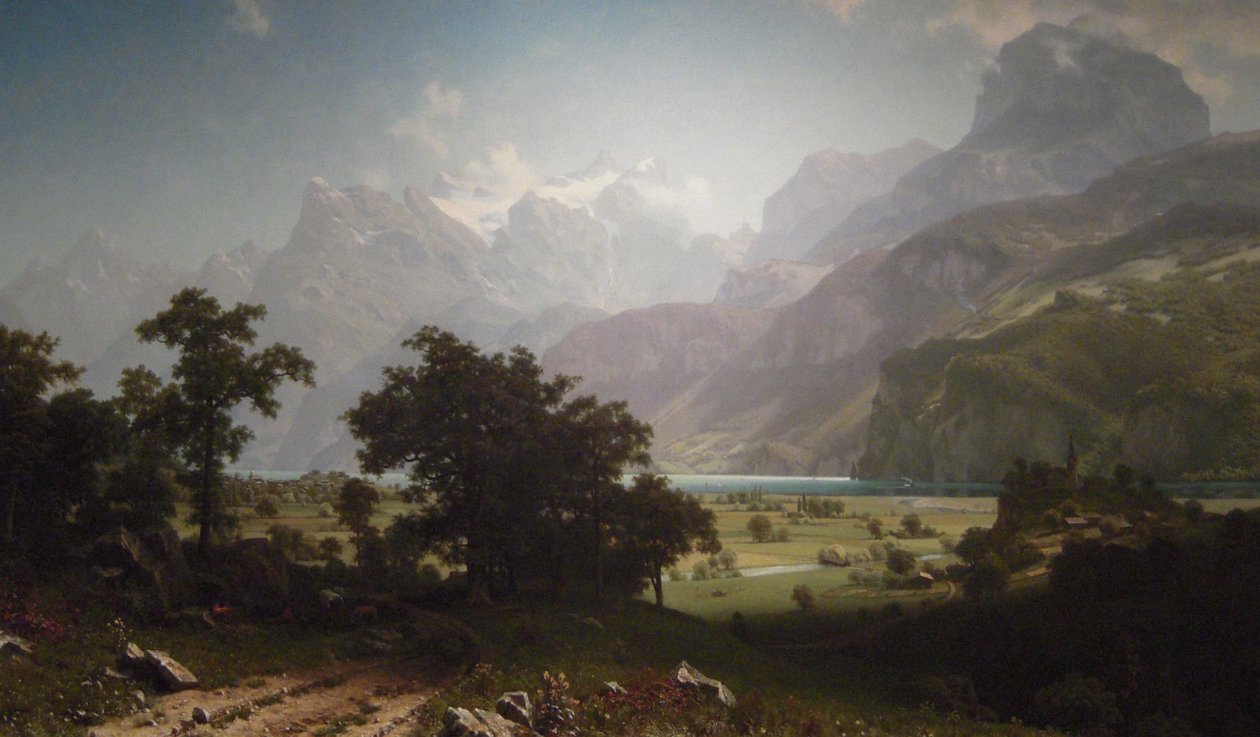 Lago di Lucerna da Albert Bierstadt