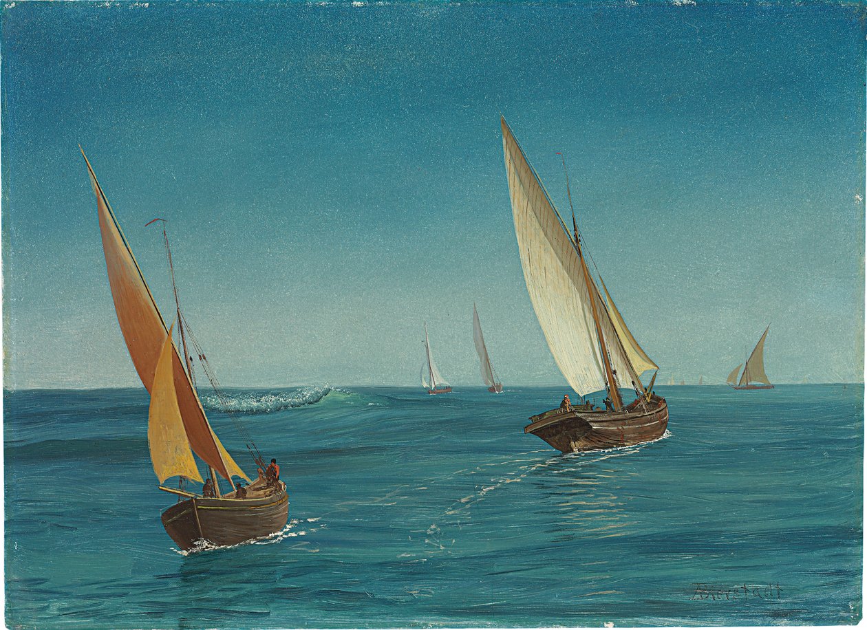 Sul Mediterraneo da Albert Bierstadt
