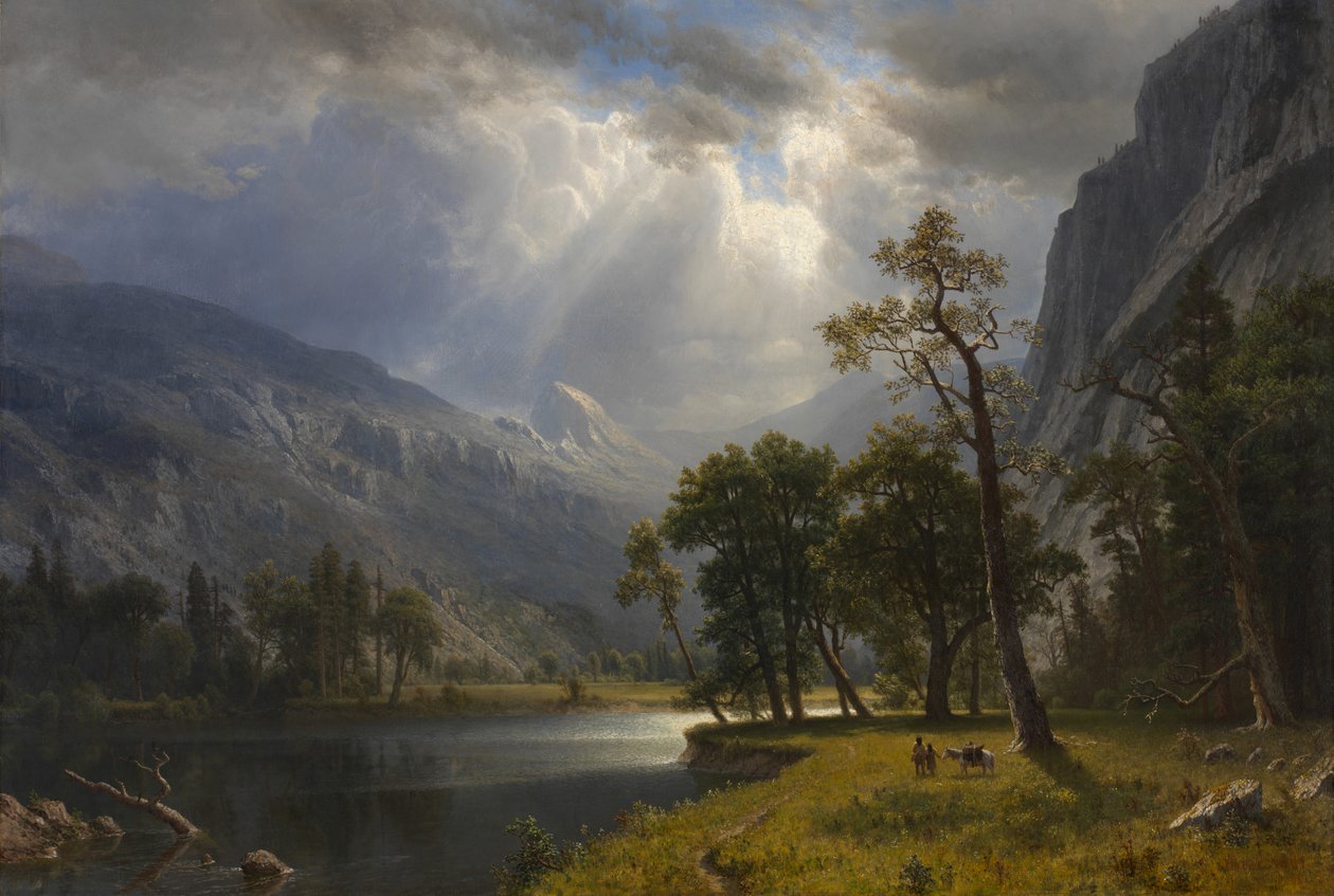 Valle di Yosemite, 1866 da Albert Bierstadt