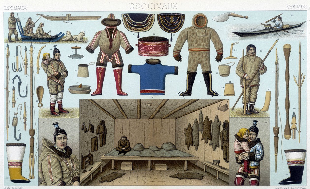 Illustrazione di A. Racinet (1872) da Albert Charles August Racinet